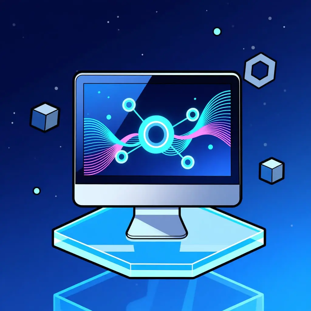 Imagén de computadora limpia.